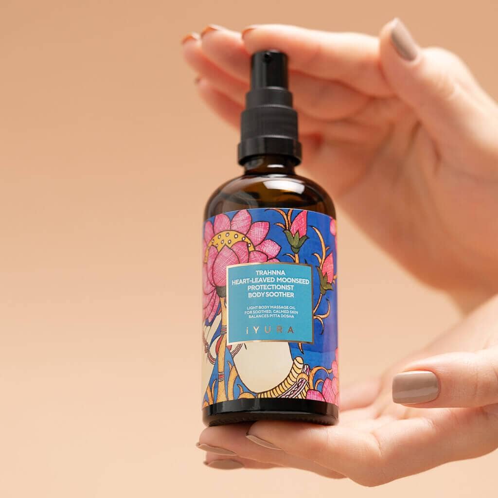 Trahnna Heart-Leaved Moonseed Protectionist Body Soother - Feel Soothed, Nourished, Confident - Light & Deeply Nourishing Body Oil - Image 2