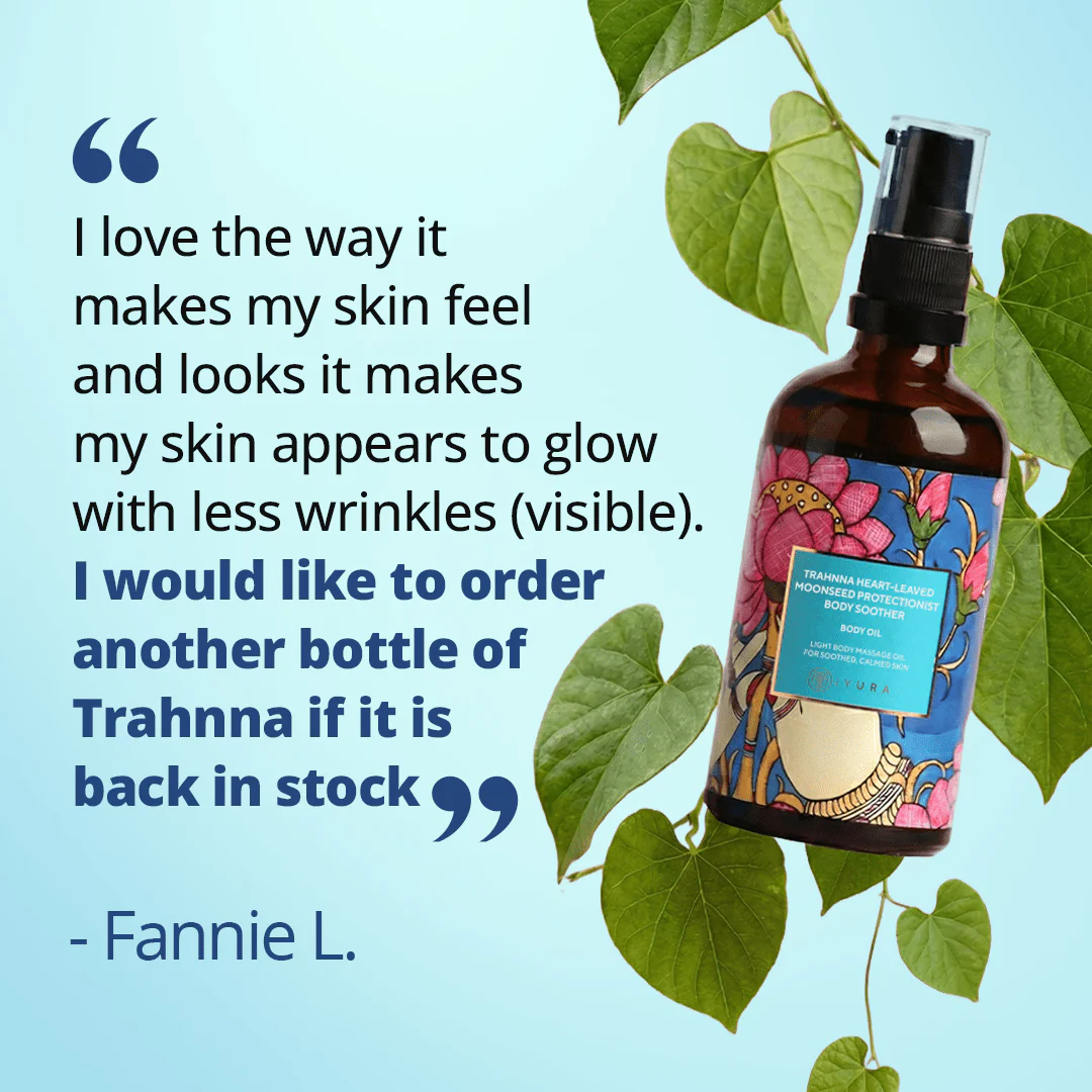Trahnna Heart-Leaved Moonseed Protectionist Body Soother - Feel Soothed, Nourished, Confident - Light & Deeply Nourishing Body Oil - Image 5